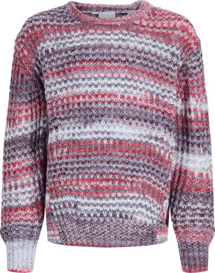 JJXX Kids Jxsimone Space Dye Crew Neck Knit Grl Burgundy 152