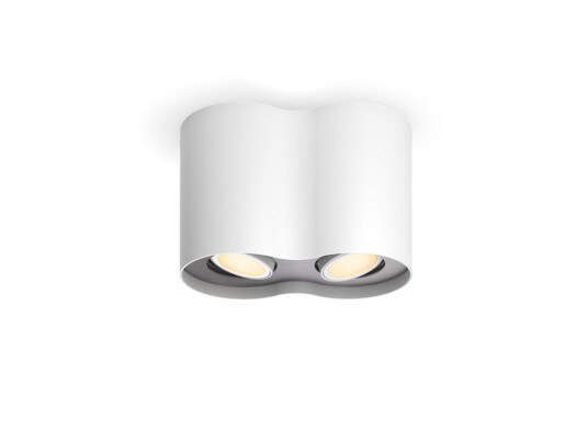 Philips Hue Pillar dobbelt spotlys 2x4.2W GU10 hvit