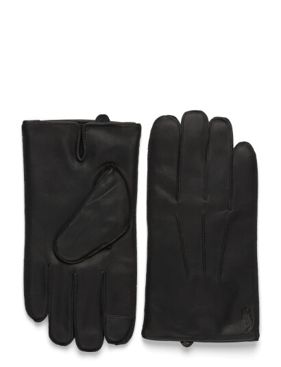 Polo Ralph Lauren Insulated Sheepskin Touch Screen Gloves - Black - M Polo Ralph Lauren Insulated Sheepskin Touch Screen Gloves - Black - M