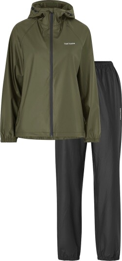Tretorn Regnsett Packable Rainbreaker Set Grønn