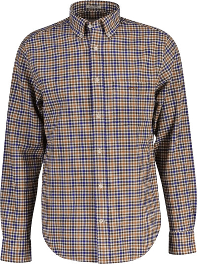 Gant Reg Seersucker Check Shirt   Blue   S