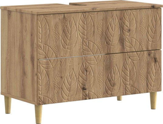vidaXL Baderomsvaskeskap DELFT Artisan eik 82 x 41 x 59 cm