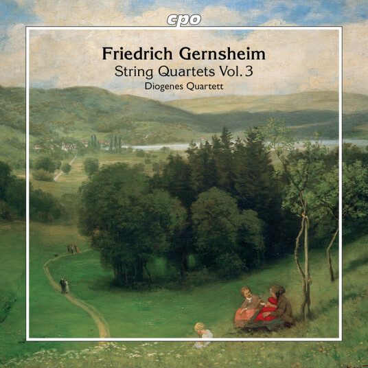 Diogenes Quartet, Friedrich Gernsheim String Quartets Vol. 3 CD
