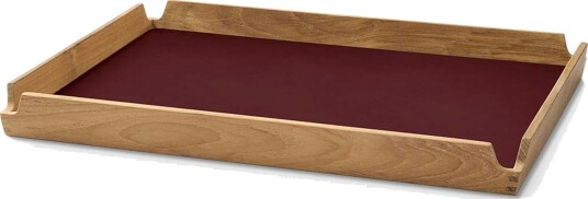 Airy Teak Brett Medium, Burgundy