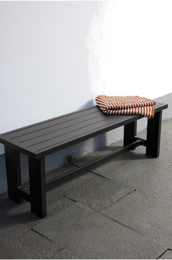 Jotex Benk Svart NIMES 2234489010