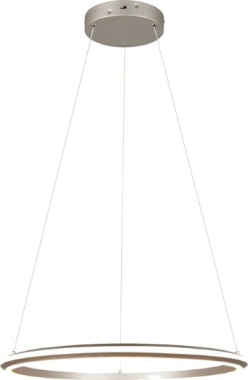 Pendellampe TRIO Amador - 75 cm, Børstet stål