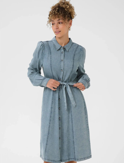 Cream Crellie Denim Dress Blue 34 Cream Crellie Denim Dress Blue 34