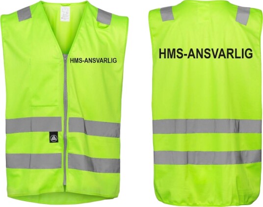 Refleksvest HMS ansvarlig
