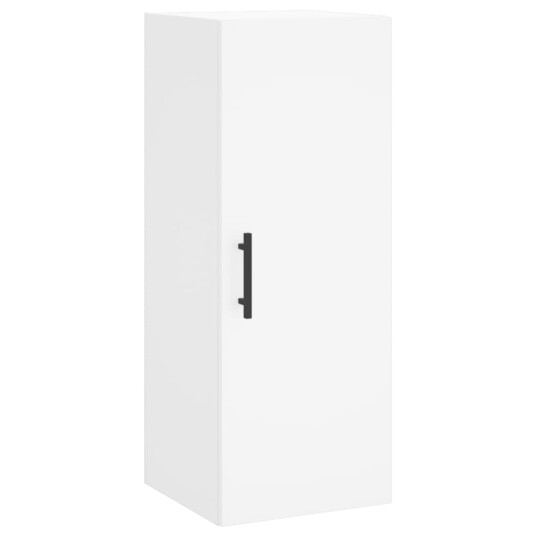 vidaXL Highboard hvit 34,5x34x180 cm konstruert tre 8720845482312 vidaXL Highboard hvit 34,5x34x180 cm konstruert tre 8720845482312