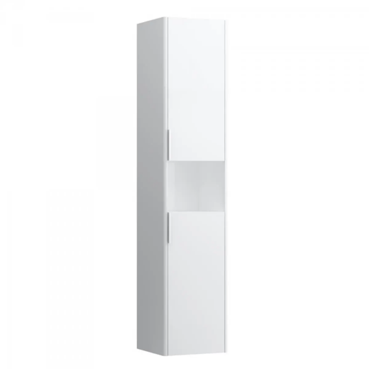 Laufen Base Høyskap med 2 dører 350x335 mm Høyrehengslet Hvit Blank