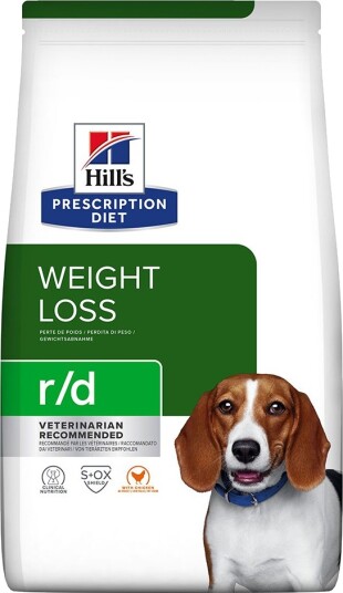 Hill'S Prescription Diet R/D Weight Reduction Hundefôr Med Kylling 2 X 10 kg