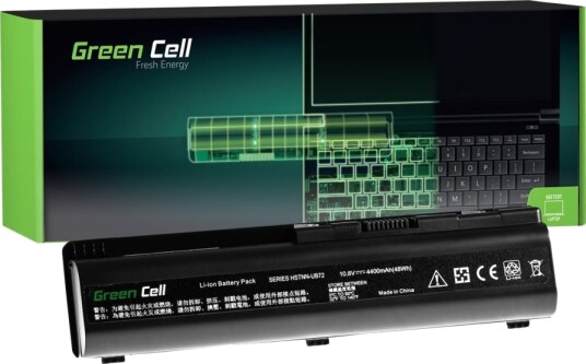 Green Cell Batteri Til Bærbar Pc Tilsvarer: Hp Hstnn-Ib72 Hp Hstnn-Lb72 Litiumion 6-Cellers 4400 Mah Svart HP01