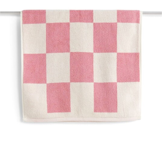 HAY Check baderomsmatte 50 x 90 cm Rosa
