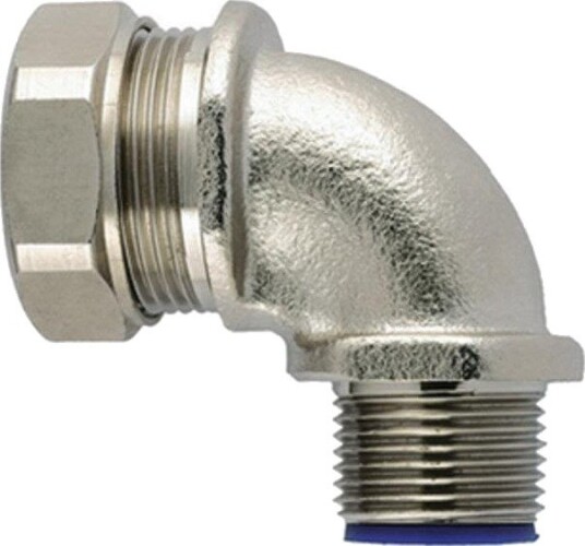 Hellermann Tyton 166-32304 Kompresjonskobling LTS-SMC, vribar, med elastomertetning Nominell Ø 25 mm, M25, Installasjonsmaterial