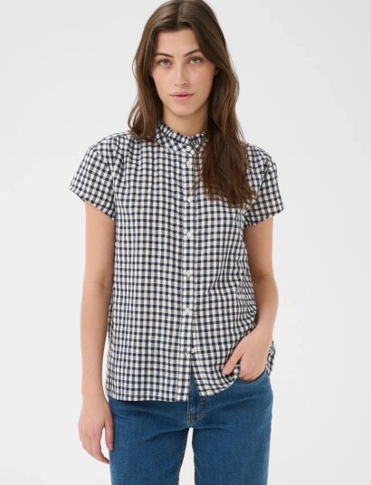 Part Two Bjankapw Blouse Navy 40 Part Two Bjankapw Blouse Navy 40