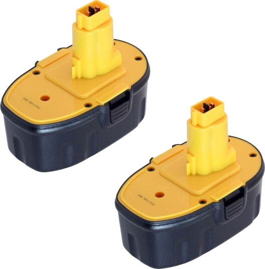 Batteri til DEWALT 18V 3.0Ah NI-MH - 2-pakning Batteri til DEWALT 18V 3.0Ah NI-MH - 2-pakning
