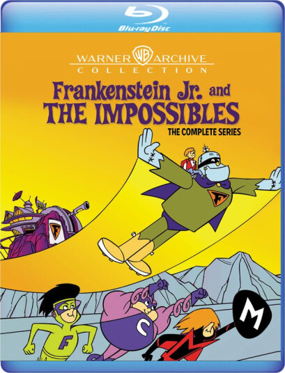 Frankenstein Jr. and the Impossibles Den Komplette Serien Bluray