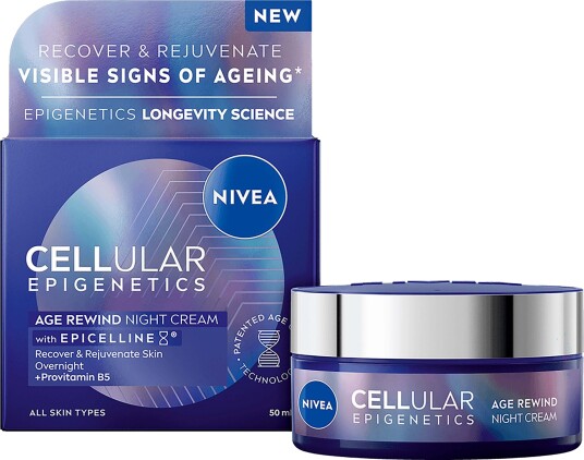 NIVEA Cellular Epigenetics Age Rewind Night Cream 50 ml NIVEA Cellular Epigenetics Age Rewind Night Cream 50 ml