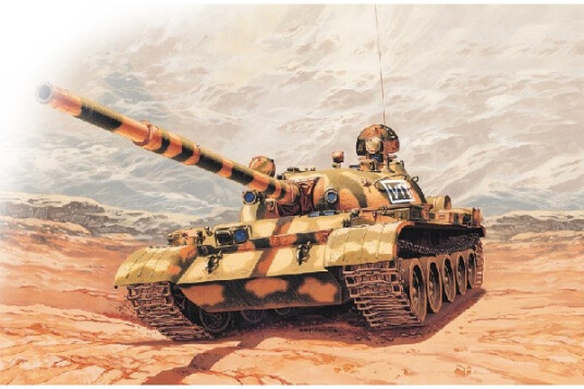Italeri 1:72 T-62 Militærmodell med Forbedret Pansring