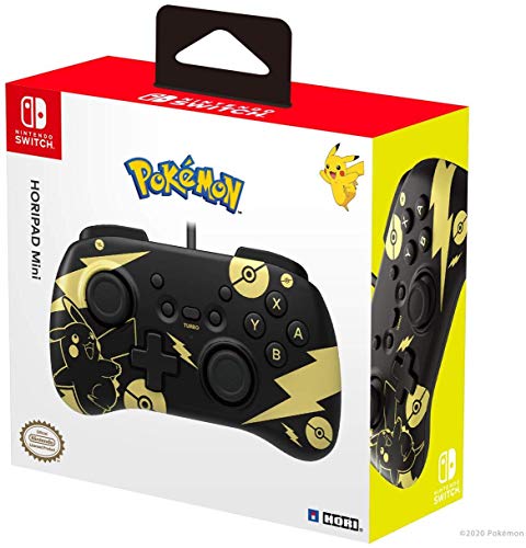 HORI HORIPAD Mini Black & Gold Pikachu Edition