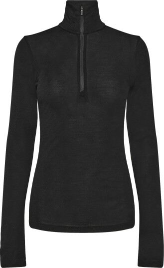 Icebreaker Women Merino 175 Everyday Ls Half Zip Black XS Icebreaker Women Merino 175 Everyday Ls Half Zip Black XS