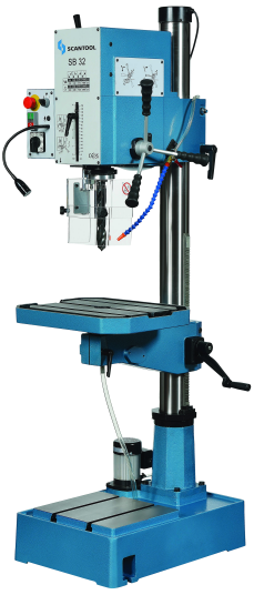 Scantool SB 32 Geardrevet Søyleboremaskin 3x400V Scantool SB 32 Geardrevet Søyleboremaskin 3x400V