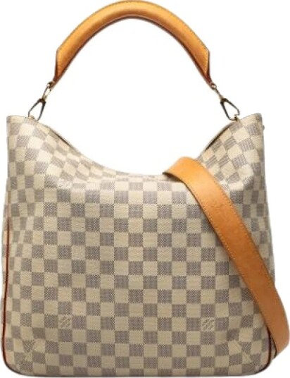 Louis Vuitton Vintage Dame Pre owned Hvit ONE SIZE, Louis Vuitton Vintage Dame Pre owned Hvit ONE SIZE,