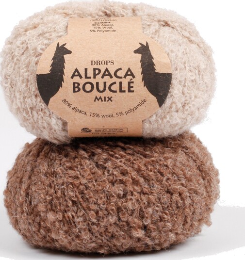 Drops Alpaca Bouclé 1076