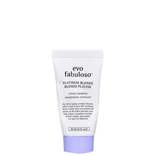 Fabuloso Platinum Blonde Toning Shampoo 30 ml Fabuloso Platinum Blonde Toning Shampoo 30 ml