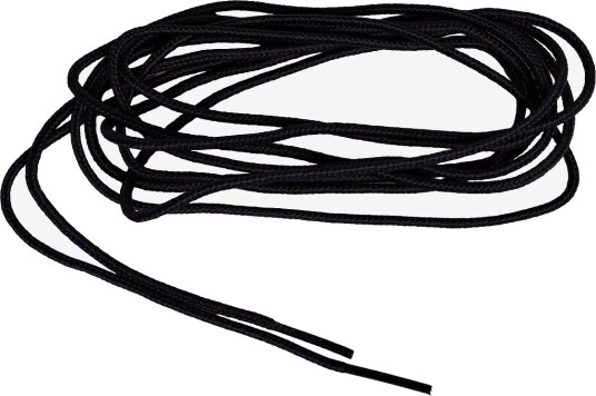 Timberland Round Nylon Laces 52In BLACK One Size