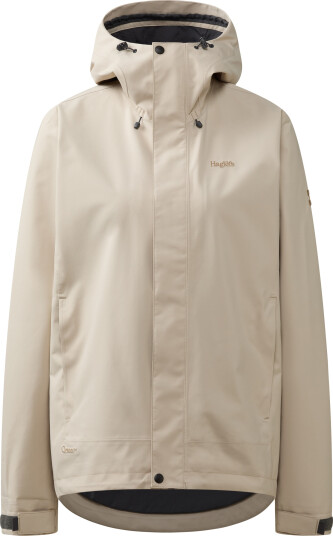 Haglöfs Women's Breeze Proof Jacket Chalk Beige S Haglöfs Women's Breeze Proof Jacket Chalk Beige S