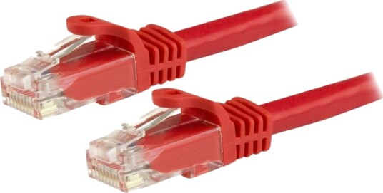 Startech N6patc15mrd Rj45 10Gbe Cat6 Cat 6 Utp Rj 45 Red 15M
