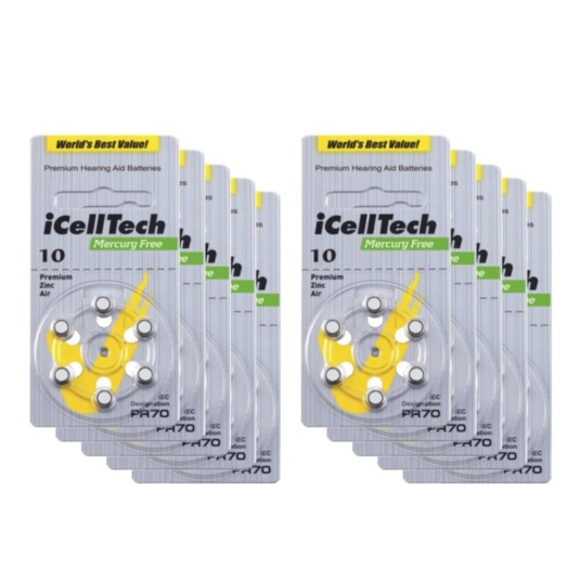 iCellTech PR70/ZA10/DA10/V10 10-p