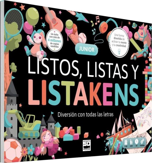 Northix Spansk Listos Listas y Listakens Junior brettspill 195309 Northix Spansk Listos Listas y Listakens Junior brettspill 195309