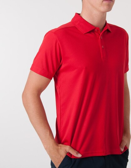 Cutter & Buck Kelowna Rød Golf pologenser herre Red (035) Large
