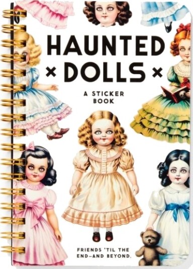 Haunted Dolls Sticker Book
