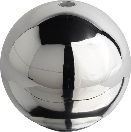 Mette Ditmer - Sphere lysestake 18 cm krom