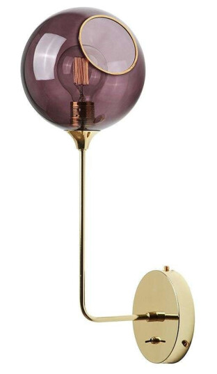 Design By Us Ballroom The Wall Vegglampe 57cm Purple