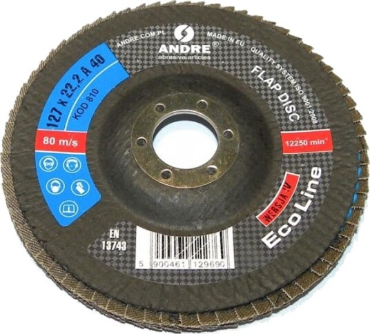 Andre Andre Sciernica Slipeark 125Mm P40 Eco Line* Versjon Iv