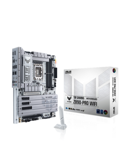 ASUS TUF Gaming Z890-PRO ATX Hovedkort med Wi-Fi 7 og DDR5-minne ASUS TUF Gaming Z890-PRO ATX Hovedkort med Wi-Fi 7 og DDR5-minne