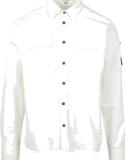 C.p. Company Herre Skjorter Hvit L,