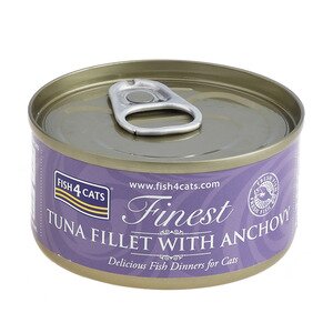 Fish4Cats Våtfor Katt Finest Tunfisk Og Ansjos 70 Gram