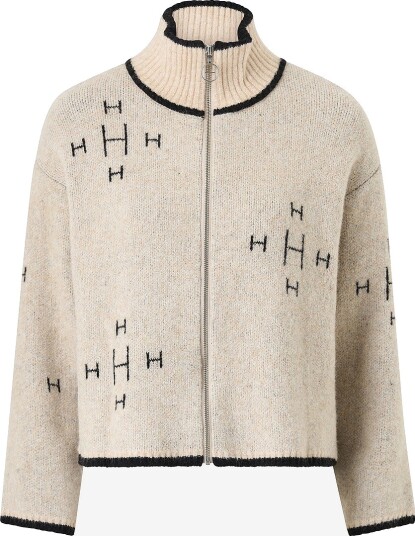 Hést Genser Iben Zip Jacket Beige