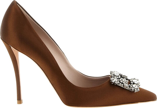 Roger Vivier Dame Sko Brun 36 EU,