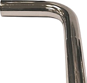 Primeo Afløbsrør   32X220x740mm Forkromet Vinkel