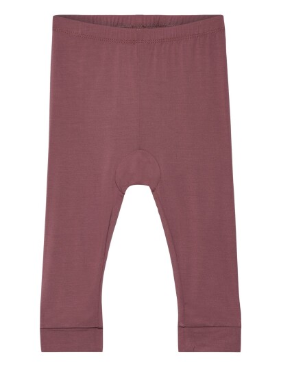Leggings Burgundy Minymo ROSE BROWN 50,56,62,68,74,80,86