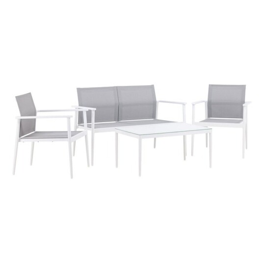 Break Loungegruppe 4 seters Hvit Break Loungegruppe 4 seters Hvit
