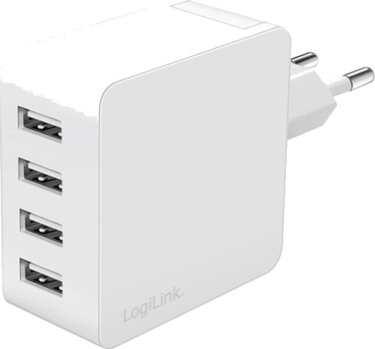 Logilink Pa0336w Innendørs Ac 5 V 4,8 A Hvit