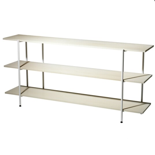 Smd Design Lilly Bookcase 180 cm White/Ash veneer