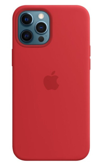 Apple - (Product) Red - Baksidedeksel For Mobiltelefon - Med Magsafe - Silikon - Rød - For Iphone 12 Pro Max Apple - (Product) Red - Baksidedeksel For Mobiltelefon - Med Magsafe - Silikon - Rød - For Iphone 12 Pro Max